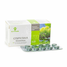 Спіруліна біоактив таблетки 500 мг 80 штук