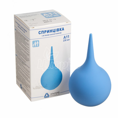 Спринцівка А 11 з м*яким наконечником 230 мл