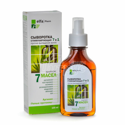 Сироватка 7 в 1 7 масел Стимулююча проти випадіння волосся 100 мл