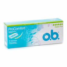 Тампони жіночі гігієнічні Обі (OB) Прокомфорт Супер Плюс (ProComfort Super Plus) 16 штук