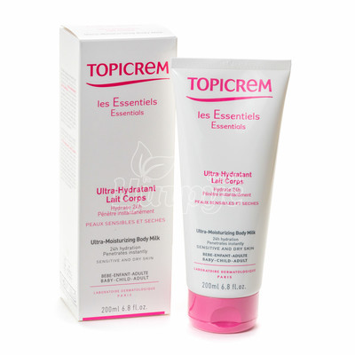 Топікрем (Topicrem) Емульсія ультра-зволожуюча для тіла 200 мл
