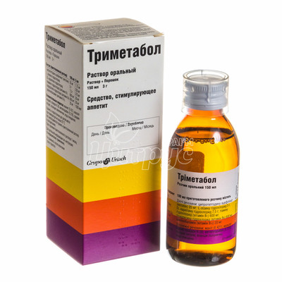 Триметабол розчин для орального застосування 150 мл + порошок 3 г