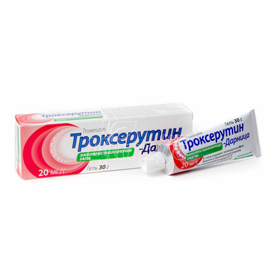 Троксерутин-Дарниця гель 2% туба 30 г