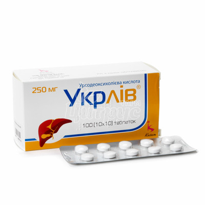 Укрлів таблетки 250 мг 100 штук