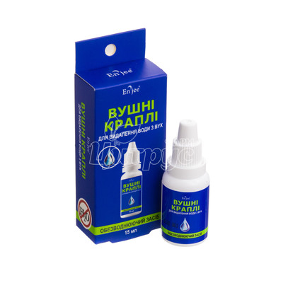 Краплі вушні Енджі (Enjee) Для видалення води 15 мл