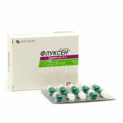 Флуксен капсули 20 мг 30 штук