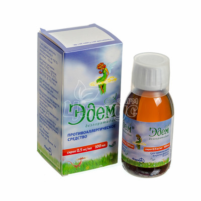 Едем сироп 0,5 мг / мл 100 мл