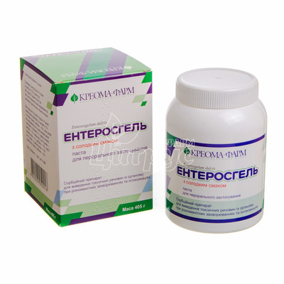 Ентеросгель солодкий паста контейнер 450 г
