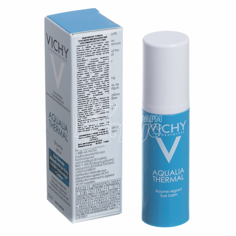 фото 2/Віши Аквалія Термаль (Vichy Aqualia Thermal) Бальзам для контуру очей пробуджуючий, зволожуючий 15 мл