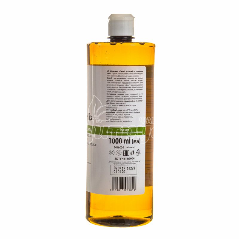 фото 2/Шампунь Домашній Доктор Пивні дріжджі і оливкова Олія 1000 мол