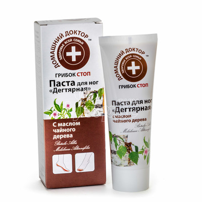 Паста для ніг Домашній доктор Дігтярна 75 мл