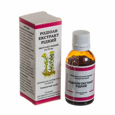 Родіоли екстракт екстракт 25 мл