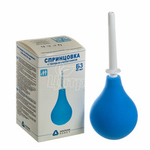 Спринцівка БЕ 3 з твердим наконечником 40 мл