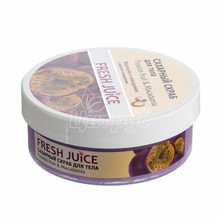 Скраб для тіла цукровий Фреш Джус (Fresh Juice) Маракуйя і макадамия (Passion Fruit & Macadamia) 225 мл