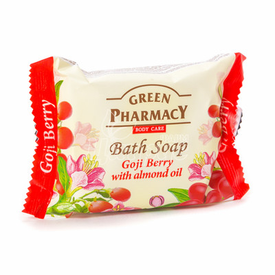Мило Грін Фармаси (Green Pharmacy) Годжі з мигдалевою олією 100 г