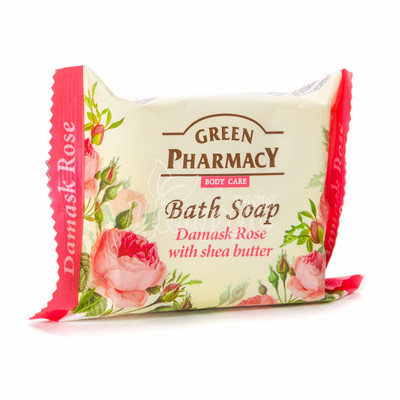 Мило Грін Фармаси (Green Pharmacy) Дамаська троянда з Оліям ши 100 г