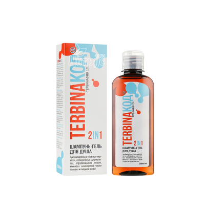 Шампунь-гель для душу Тербінакод 200 мл