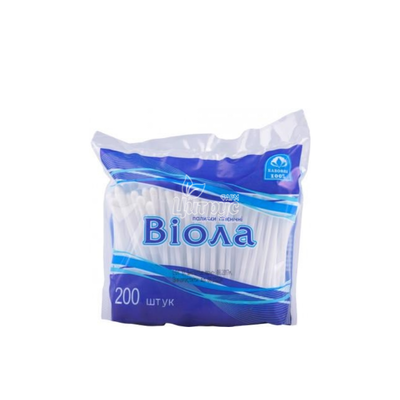 Ватні палички Віола Флекс упаковка 200 штук