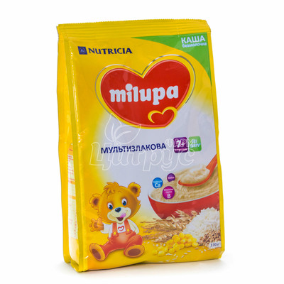 Каша дитяча безмолочна Мілупа (Milupa) мультизлакова з 7 місяців 170 г