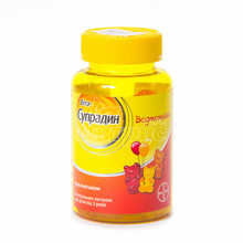 Супрадин Ведмежуйки пастилки жувальні 30 штук