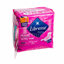 Прокладки гігієнічні жіночі Лібресс (Libresse) Ультра Нормал Софт (Ultra Normal Soft) 10 штук