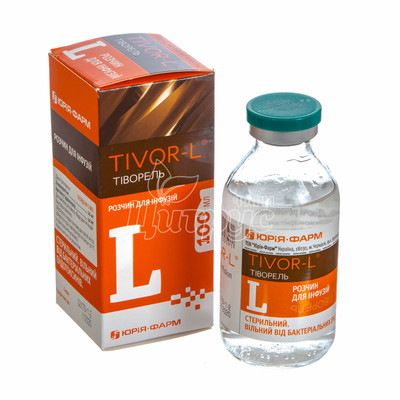 Тіворель розчин для інфузій 100 мл