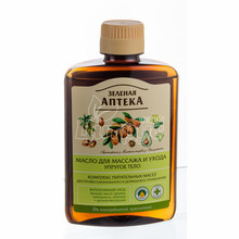 Олія для масажу Зелена Аптека Пружне тіло 200 мл