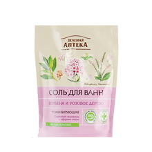 Сіль для ванн Зелена Аптека Вербена і рожеве дерево дой-пак 500 г