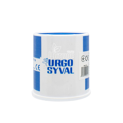 Лейкопластир на шовковій основі Ургосівал (Urgosyval) (5 м х 5 см)