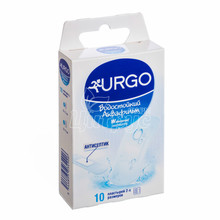 Лейкопластир Урго Аквафільм (Urgo Aquafilm) набір з антисептиком 10 штук