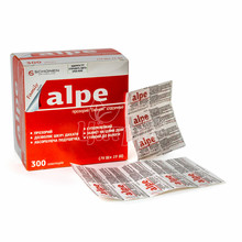 Лейкопластир Алпе (Alpe) Фемілі (Family) економ класичні (76 мм х 19 мм) прозорий 300 штук