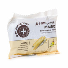 Мило Домашній Доктор Дегтярне для обличчя і тіла 70 г