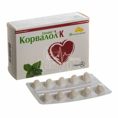 Корвалол До капсули 30 штук