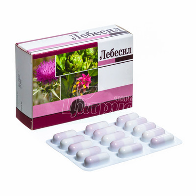Лебес капсули 350 мг 40 штук