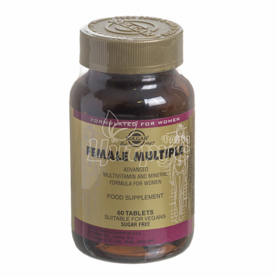 Солгар (Solgar) Комплекс вітамінів для жінок 60 штук (Female Multiple) таблетки 