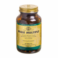 Солгар (Solgar) Комплекс вітамінів для чоловіків 60 штук (Male Multiple) таблетки