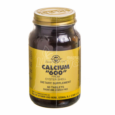 Солгар (Solgar) Кальцій 600 з раковин устриць 60 штук капсули 