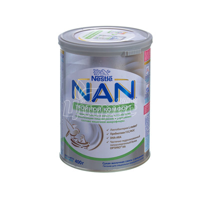 Суміш молочна дитяча Нестле НАН (Nestle NAN) Потрійний комфорт з народження 400 г