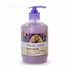 Крем-мило рідке Фреш Джус (Fresh Juice) Маракуйя і камелія (Passion fruit & Camellia) З дозатором 460 мл