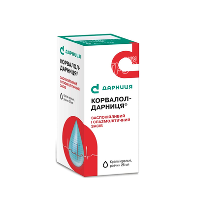 Корвалол-Дарниця краплі 25 мл