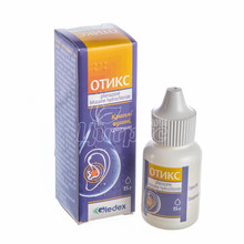 Отікс краплі вушні 15 мл