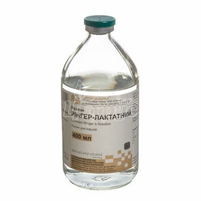 Рінгера-лактат розчин для інфузій 200 мл