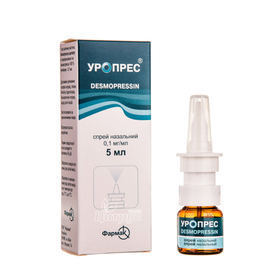 Уропрес спрей назальний 0,1 мг / мл 5 мл