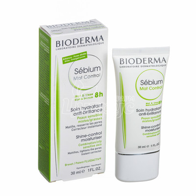 Біодерма Себіум Мат (Bioderma Sebium MAT) Крем мат - контроль 30 мл