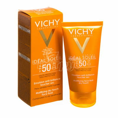 Віши Капіталь Солей (Vichy Capital Soleil) Емульсія матуюча сонцезахисна для жирної шкіри обличчя SPF 50 50 мл