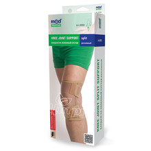 Бандаж для колінного суглоба Медтекстиль (Medtextile) роз*ємний розмір S / M 28-39 см люкс (6058)