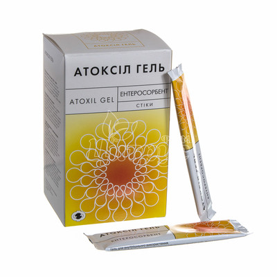 Атоксіл гель стік-пакети 20 г 20 штук