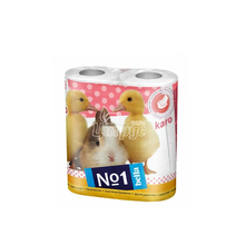 Рушник паперовий Белла (Bella) Каро (Karo) Двошаровий білий 2 штуки