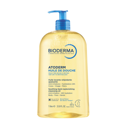 Біодерма Атодерм (Bioderma Аtoderm) Олія для душу для сухої і атопічної шкіри 1 л
