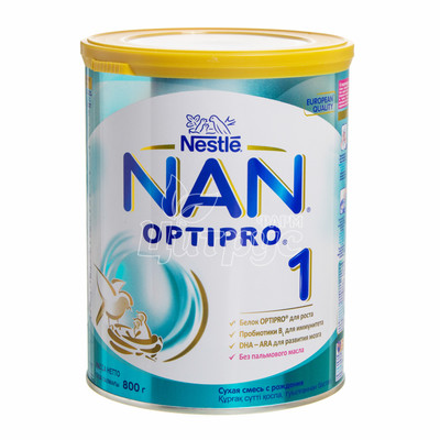 Суміш молочна дитяча Нестле НАН (Nestle NAN) 1 Оптіпро (Optipro) з народження 800 г